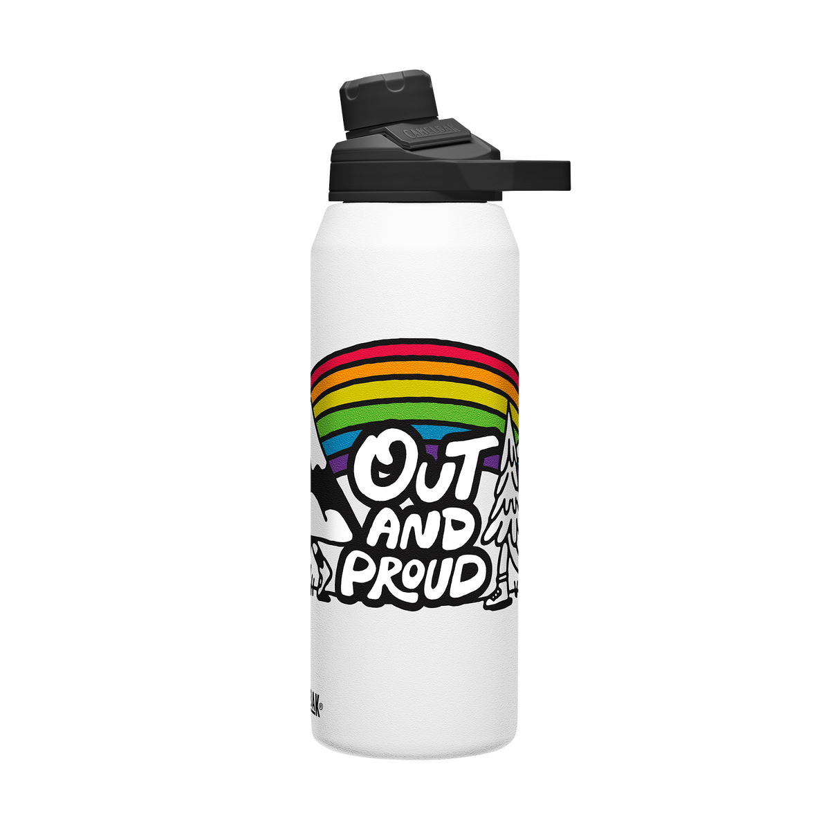 chute-mag-32-oz-water-bottle-insulated-stainless-steel-plus-cleanup-kit-pride-collection-limited-edition-j3 xhvxlhasbo